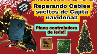 Luces Navideñas cables sueltos,cajita led