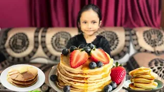 How to Make Fluffy Pancakes at Home | Full Pancake Recipe #pancake #recipe #breakfast #homemade