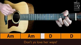 PLAY ALONG "LOVE HER MADLY" THE DOORS | Guitar Pilgrim