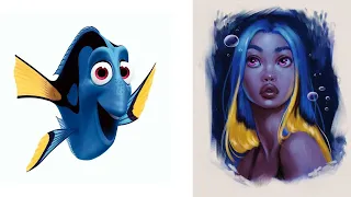 Desenhos Disney se fossem  Humanos 2.