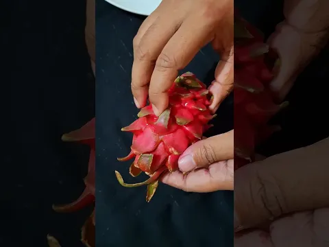 Dragon fruit  cutting  techniques #shots #satisfying
