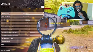 HOW TO AIMBOT 🎮 PS4/XBOX Controller! (Best Settings + Aim Tips) - Warzone Pacific