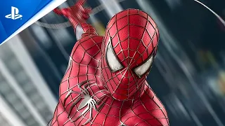 Spider-Man PS5 - New Tobey Maguire RAIMI SUIT & The Amazing Spider-Man Gameplay [Cinematic Style]
