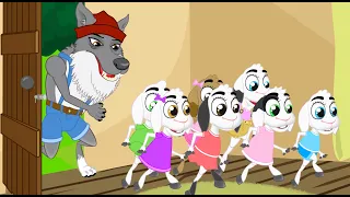 O Lobo e Os 7 Cabritinhos | Os 3 Porquinhos | Chapeuzinho Vermelho| O Leão e o Rato| Desenho Animado