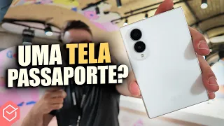 NOVO GALAXY Z FOLD 8 // esse FORMATO está INCRÍVEL!