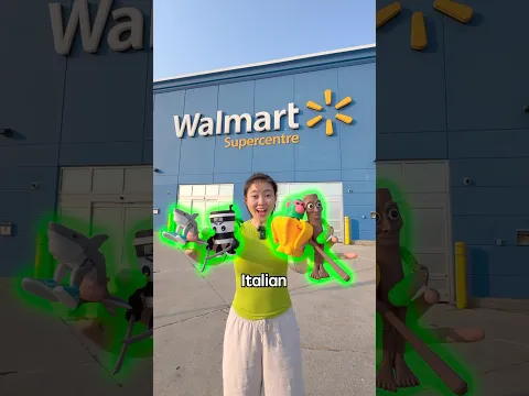 I Hid 4 Italian Brainrots in Walmart #3dprinting #italianbrainrot #shorts