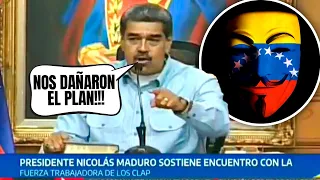 MADURO RESPONDIENDO A ANONYMOUS SE DELATA!!!