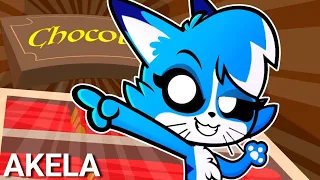 ¡CHOCOLATE CON ALMENDRAS! 😍🍫 VERSIÓN AKELA 🐱 CANCIÓN ORIGINAL de MIKECRACK Las PERRERIAS de MIKE 💎