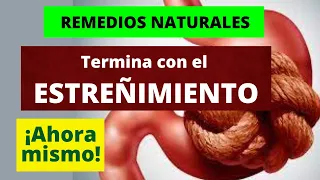 Termina con el estreñimiento ahora mismo con remedios naturales