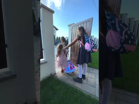 1️⃣ Prima zi de ȘCOALĂ 📚 Back to SCHOOL✏️ Incredible ending 😱 crazy parents #shorts