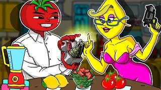 재활용 MS.LEMONS vs MR.TOMATOS part 3 | Recycle MS.LEMONS vs MR.TOMATOS