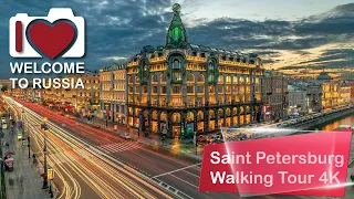 4K Walking Tour Secrets of Saint Petersburg Revealed
