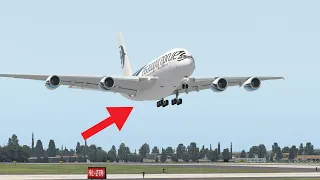 Pilot Becomes A Hero After Saving 535 Passengers During Emergency Landing  | X-plane 11