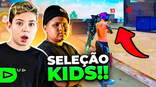 THURZIN FEZ A SELEÇÃO KIDS DO FREE FIRE!