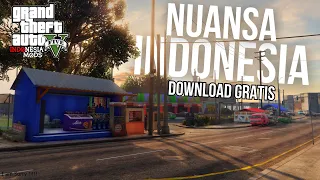 Download Gratis GTA V MODS INDONESIA 2025 . MODSnya Komplit Banget