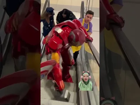 IRON MAN NGANGKAT PALU THORNYA CAPTAIN AMERIKA #ironman #marvel #avengers #funny #comedy #shorts