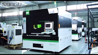 SONGU Smart Cube 1313 metal sheet fiber laser cutting machine