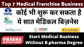Medical Business Opportunity | Pharma Franchise Idea