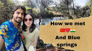 Blue Springs and How we met? | New Zealand North Island Vlog | Travel Vlog | Couple Vlog | Indochina