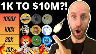 🔥Top 20 *WINNING* Crypto Meme Coins UNDER $1 Set To EXPLODE NOW in 2025?! (TIME SENSITIVE!!!)