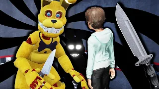 CONTROLANDO O ANIMATRONIC DA PISCINA DE BOLINHA | FNAF Killer in Purple