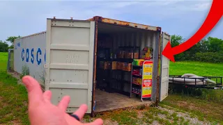 I bought a shipping container FULL of Fireworks!