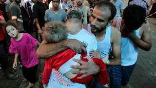 شاهد: لا يوجد مكان آمن في غزة.. مستشفيات غصت بالجرحى وقصف لمدارس الأمم المتحدة حتى خزانات المياه