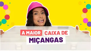 MONTANDO A MAIOR CAIXA DE MIÇANGAS QUE EU JÁ VI 😱😱