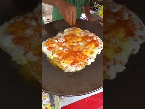 12 Eggs Half Fry Making Rs. 160/- Only #hyderabadfood #shorts