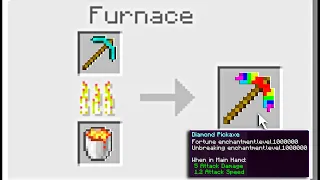 100 Days But SMELTING GIVES OP ENCHANTS In Minecraft