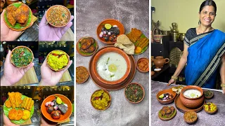 Presenting Odia Pakhala Thali / Traditional Matihandi Pakhala