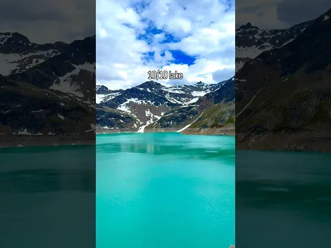 Beautiful Lake 😍🏔️🤩 Rate this lake in the comments 🤝 #mountains #nature #hiking