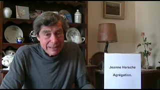 Jeanne Hersche: L'étonnement philosophique.