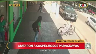 Supuestos asaltantes paraguayos, asesinados en Brasil