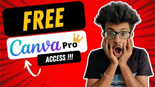 Canva Pro for Free in Just 2 Steps | Student Id Benefits 🔥😱 🤑