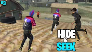HIDE & SEEK IN FREE FIRE ||Free fire attacking squad ranked gameplay tamil ||rj rock