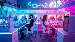 I Built the Ultimate "Dual" Gaming Room!