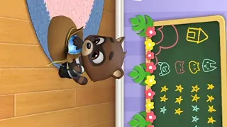 لعبة صديقي توم المتكلم و أصحابه. ظهر اللص الراكون روي 😨😨