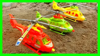 Kid studio - Lắp Ráp Máy Bay Trực Thăng, Ô Tô Tải Cứu Hộ, Xe Đồ Chơi