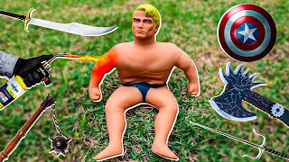 O BONECO INDESTRUTÍVEL RESISTE ao MEU ARSENAL? (Parte 2)