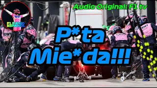 Radio Franco Colapinto Furioso con su equipo, tras El segundo error de Alpine en Boxes. F1 radio