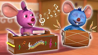 Do Chuhe The 🐭 | दो चूहे थे | Mote Mote The | Best Hindi Rhyme - Zappy Kids