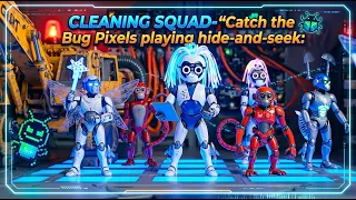 Robot Wise And Giant Team : Ultimate Deep Cleaning Tech Expedition ASMR | Cleaning Squad