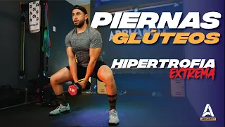 Rutina para PIERNAS Y GLUTEOS 🔥 HIPERTROFIA MÁXIMA