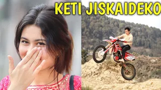 BATO MA KETI JISKAIDEKO😂 / SPICY NOODLE CHALLENGE FAILED AGAIN ! WITH @alishakhadgi9769