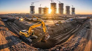 Watch Massive Skyscrapers Go Up in Seconds