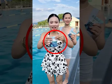 L'incroyable serviette magique en Chine 😮