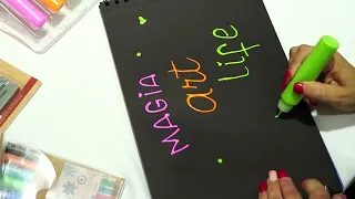Art Life Magic Puff Pen marcadores con relieve