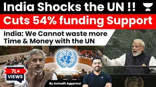India Shocks UN. MEA cuts 54% funding. Warns To End Peacekeeping Missions Until UNSC Permanent Seat