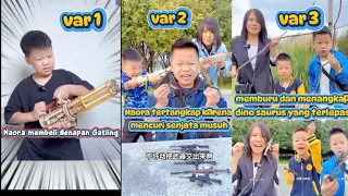 Pertempuran sengit naora dan kimkim 😎 #video #mainan #toys #senjatabaru #funny #drama #Naora&kimkim 